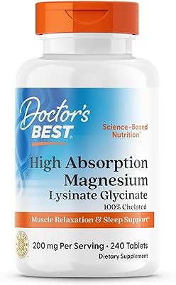 Doctor's Best High Absorption Magnesium Glycinate