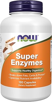 NOW Supplements, Super Enzymes, Formulated with