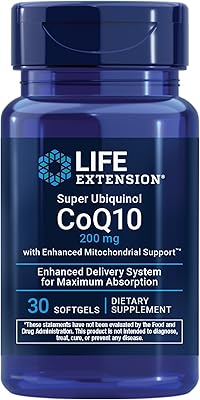 Life Extension Super Ubiquinol CoQ10 with Enhanced