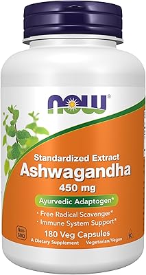 NOW Foods Supplements, Ashwagandha (Withania somnifera)