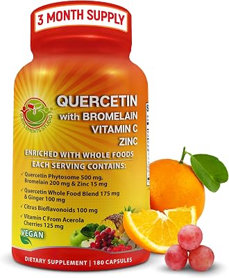 Quercetin with Bromelain – Quercetin Phytosome 500 mg